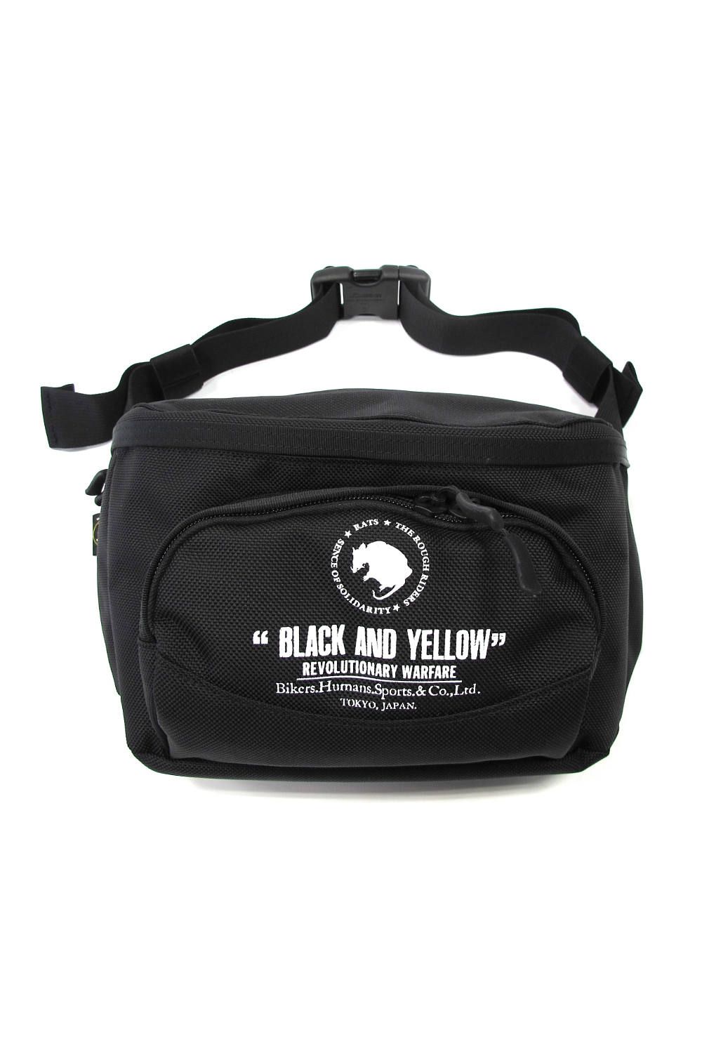 RATS - WAIST BAG collaboration with PORTER (BLACK) / ポーター