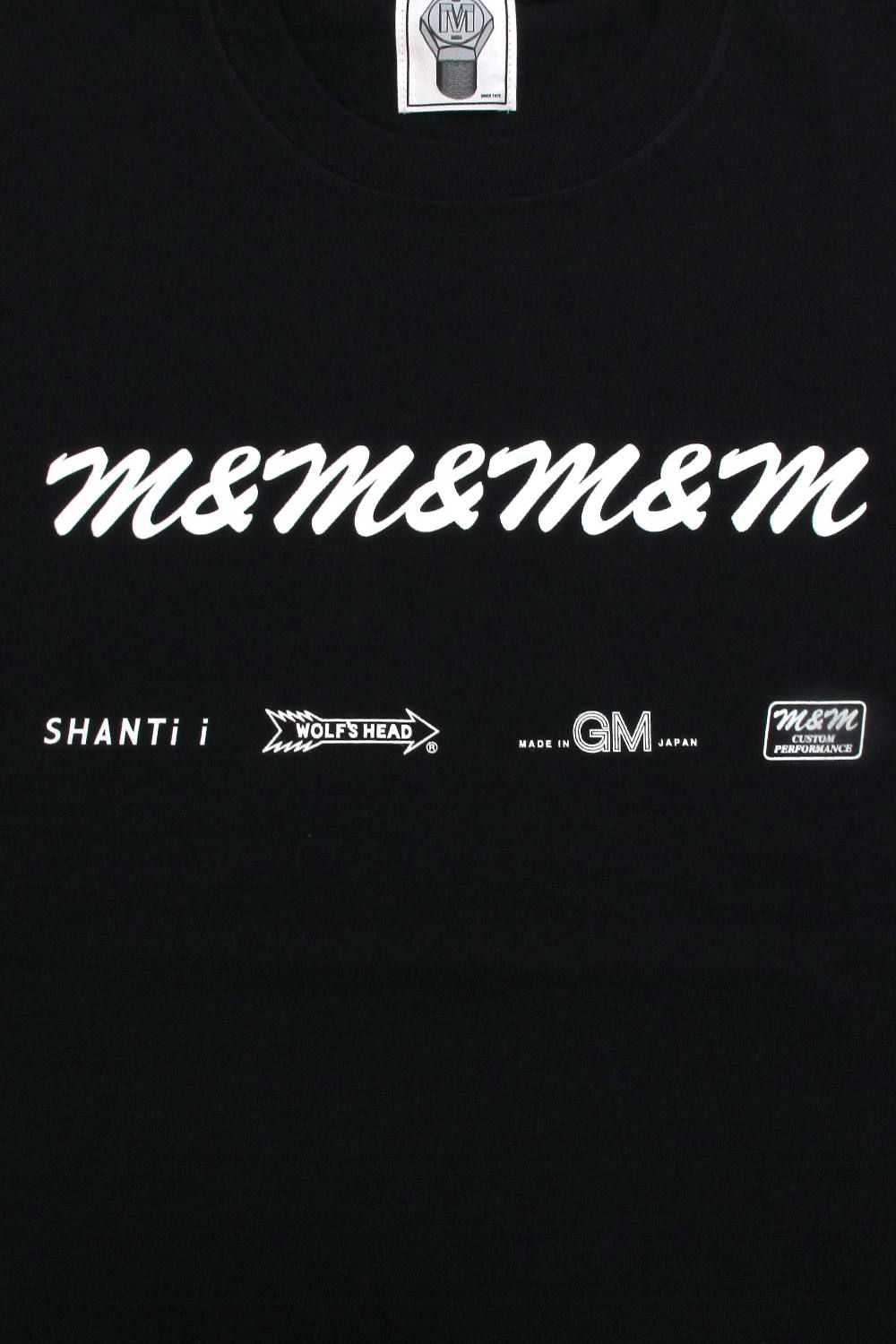 M&M CUSTOM PERFORMANCE - PRINT S/S TEE (BLACK) / ×SHANTII×WOLF'S