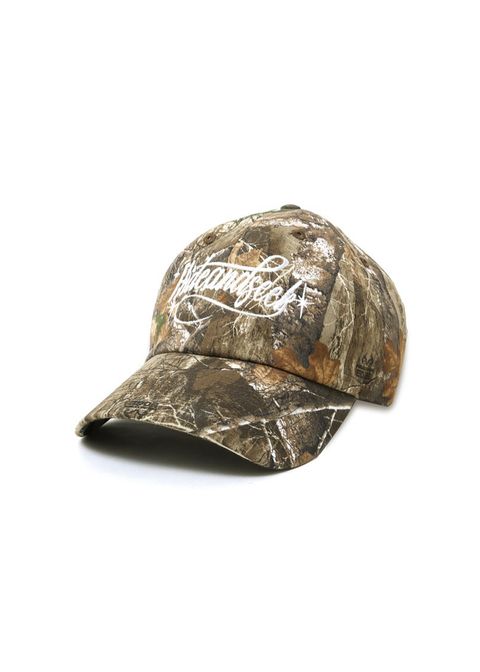 Cursive Logo Baseball CAP (REAL TREE CAMO) / 刺繍ロゴ ベースボールキャップ