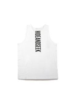 HAS Logo Tank Top (WHITE) / ロゴプリント タンクトップ