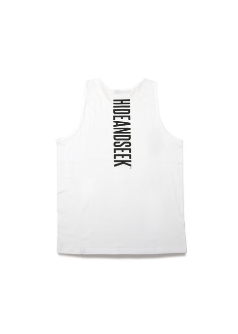 HAS Logo Tank Top (WHITE) / ロゴプリント タンクトップ