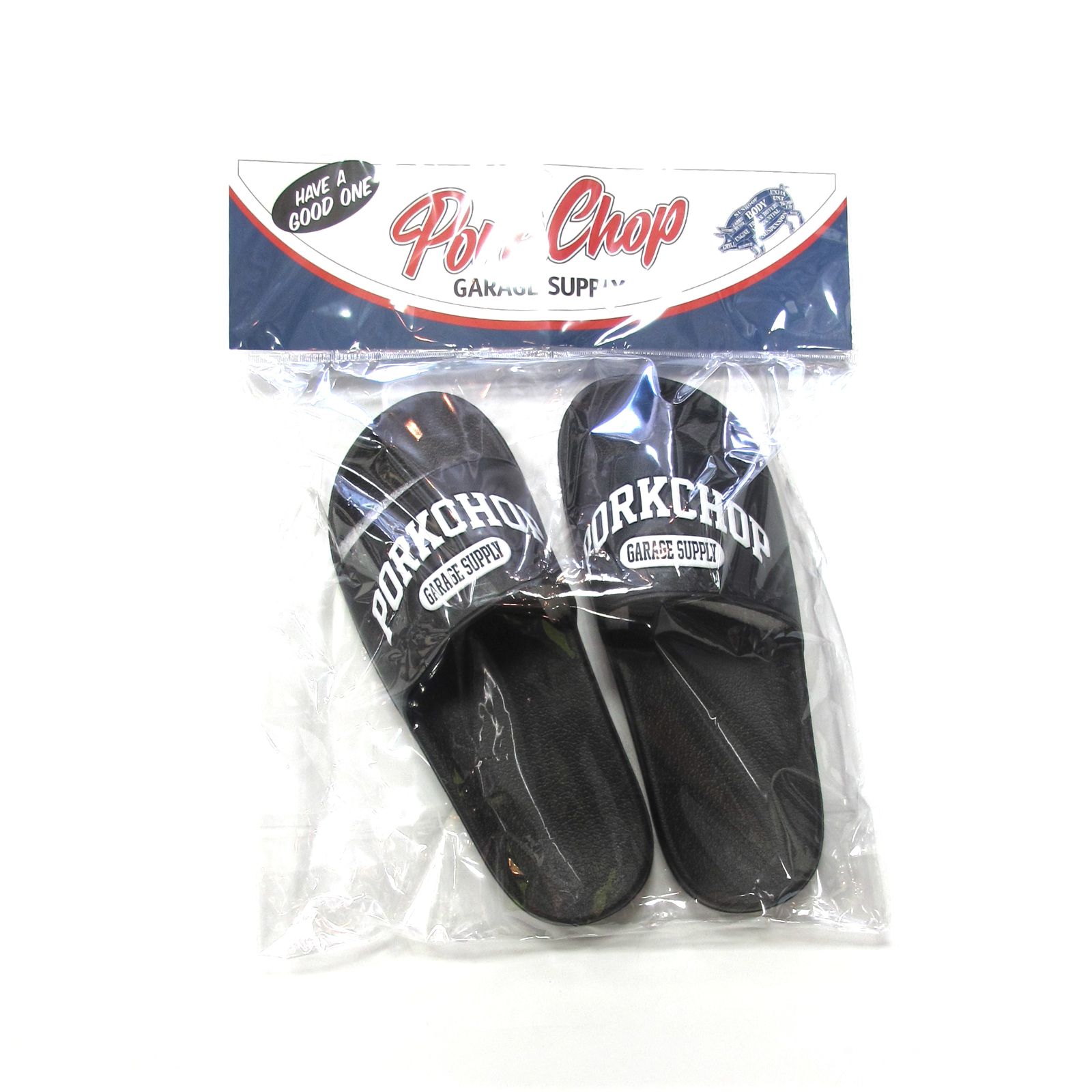 SANDALS (BLACK) / エンボスロゴ シャワーサンダル