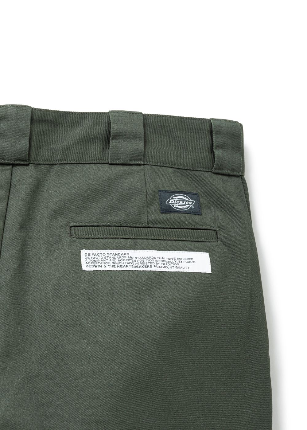 DICKIES 10L TC PANTS "THUNDERS" (OLIVE) / ディッキーズ コラボ チノパンツ