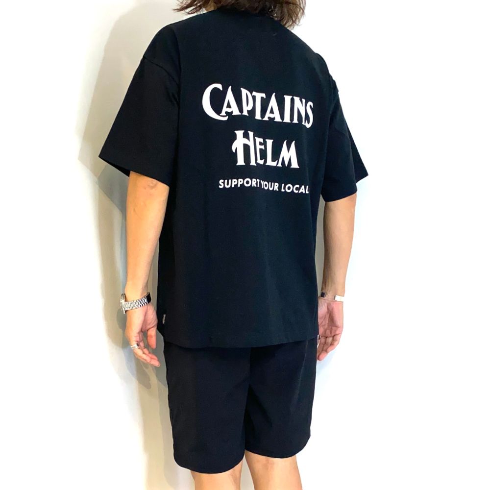 SYL LOGO SS TEE (BLACK) / ロゴ プリント Tシャツ