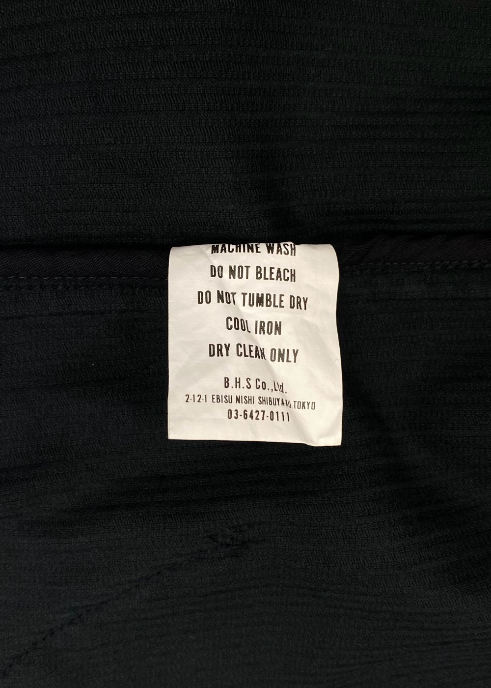 CORDUROY JKT (BLACK) / コーデュロイ ジャケット