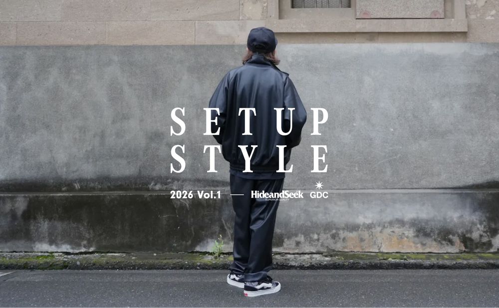 SETUP STYLE 2026AW vol.1 / スタイル特集アップ致しました。