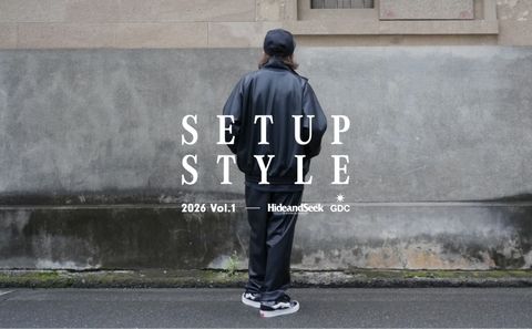 SETUP STYLE 2026AW vol.1 / スタイル特集アップ致しました。