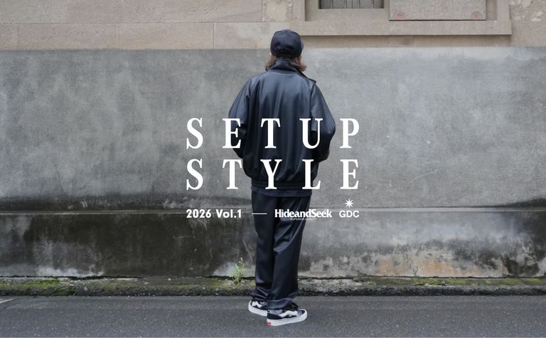 SETUP STYLE 2026AW vol.1 / スタイル特集アップ致しました。