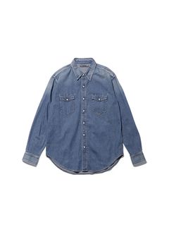 DENIM SHIRT STYLE / MINEDENIM-L.Western SH USD