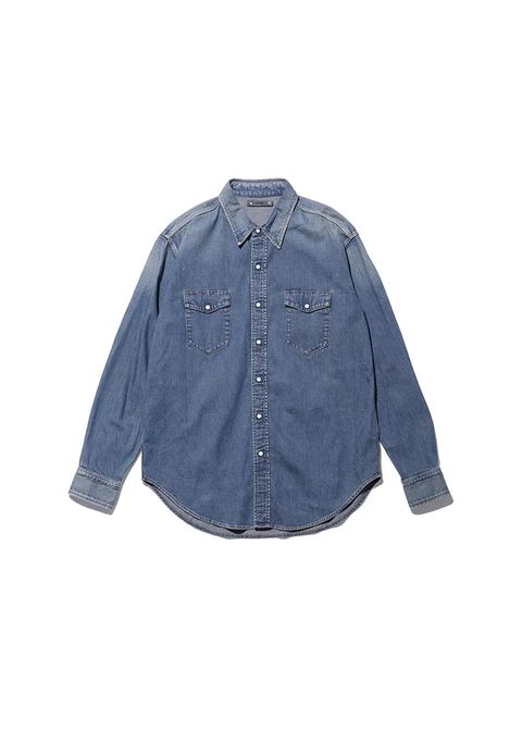 【ラスト1点】L.Western SH USD (USD) / デニム ウエスタン シャツ