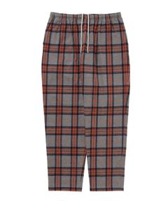 R9 NEL CHECK PANTS (GRAY) / チェック イージーパンツ