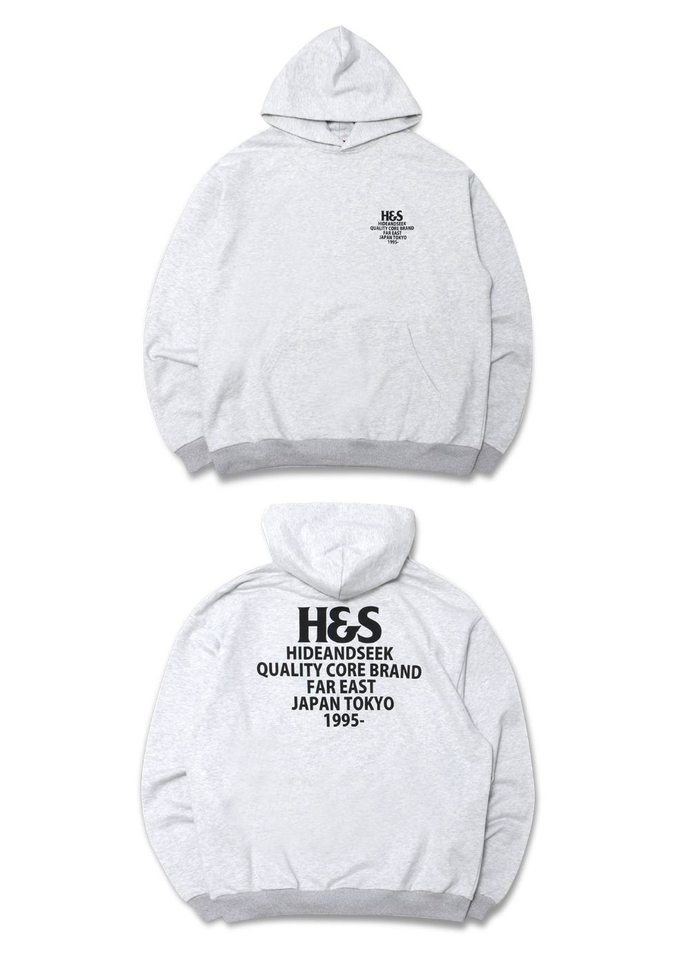 HIDE AND SEEK - HS SWEAT PANT (HEATHER GRAY) / オリジナル