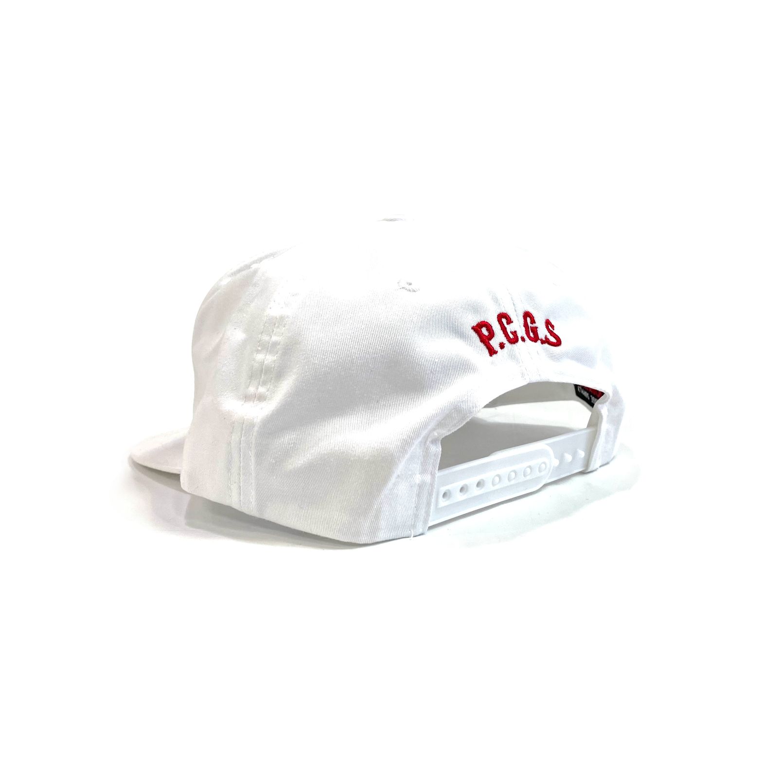 Through and Through CAP (WHITE) / ロゴ プリント キャップ