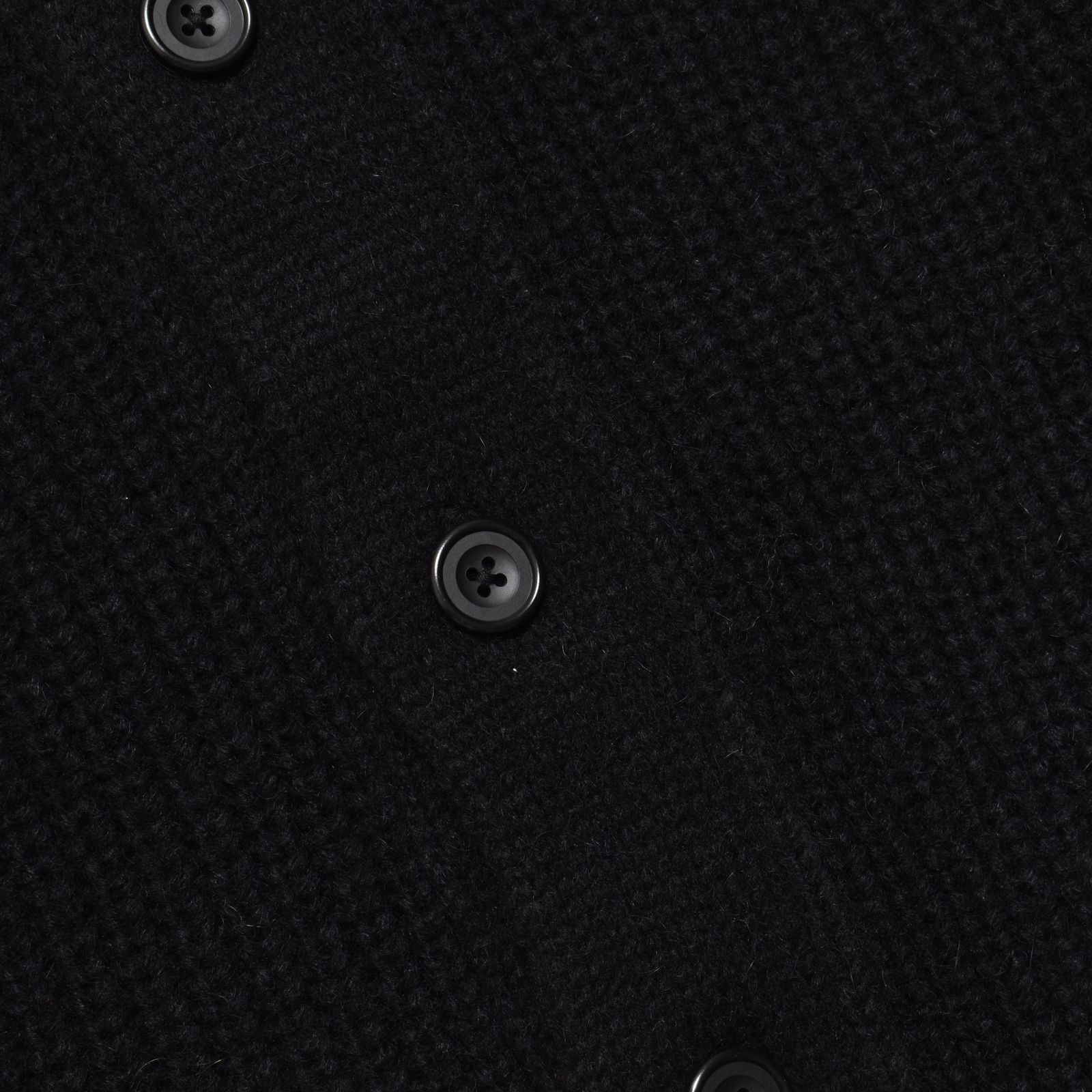 Baby Alpaca Wool Shawl Collar Knit Cardigan (BLK) / アルパカ ウール ショールカラー ニット カーディガン