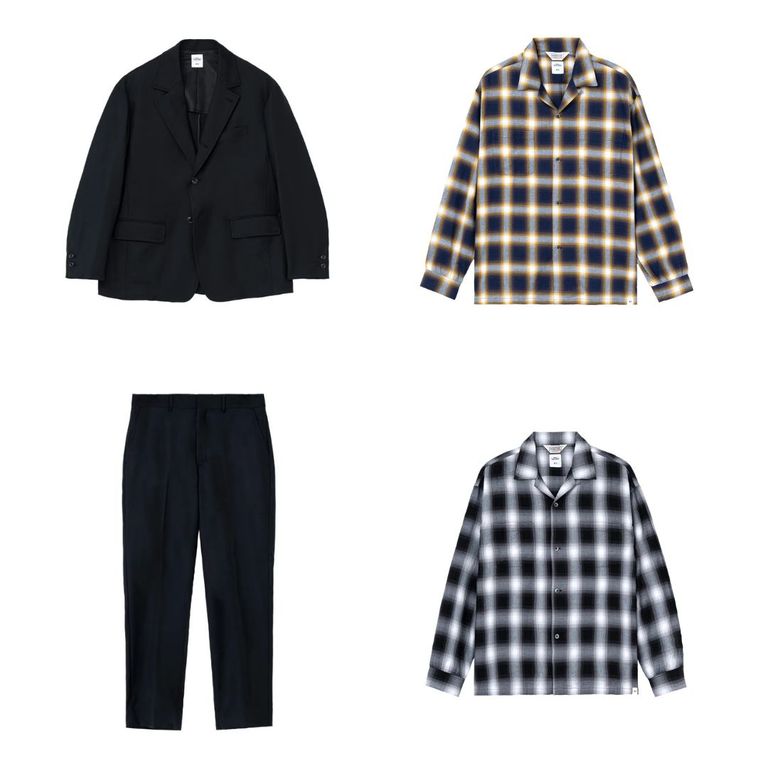 BEDWIN & THE HEARTBREAKERS 新作販売告知 / フォーマルシーンでも活躍するセットアップ&人気のチェックシャツ。