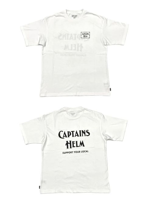 SYL LOGO SS TEE (WHITE) / ロゴ プリント Tシャツ