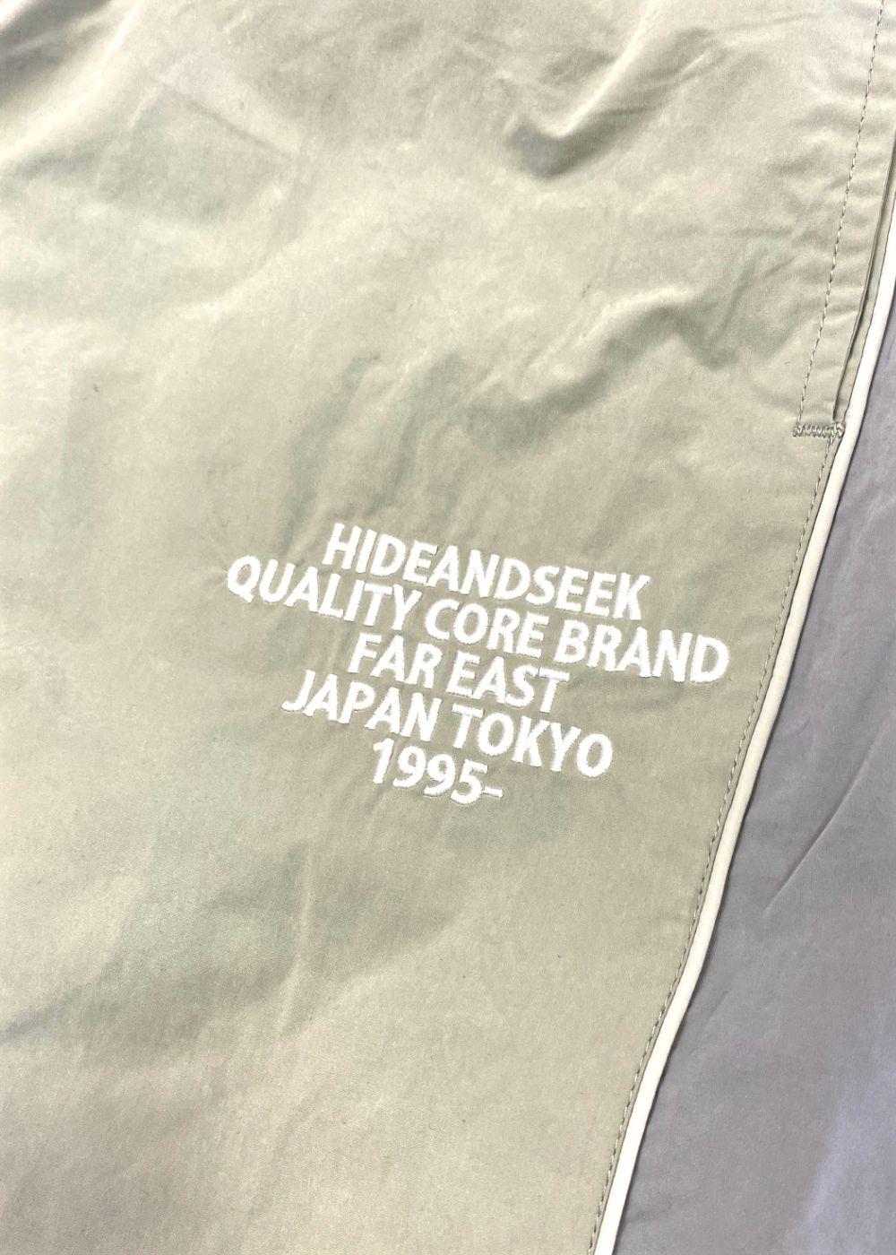 Track Pant (BEIGE×GRAY) /トラックパンツ / セットアップ可能