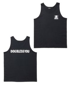【ラスト1点】MARIA TANK TOP (BLACK) / プリント タンクトップ