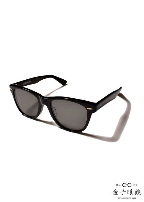 Wellington Type.01 Sunglasses (BLK) / ×金子眼鏡 ウェリントンタイプ サングラス