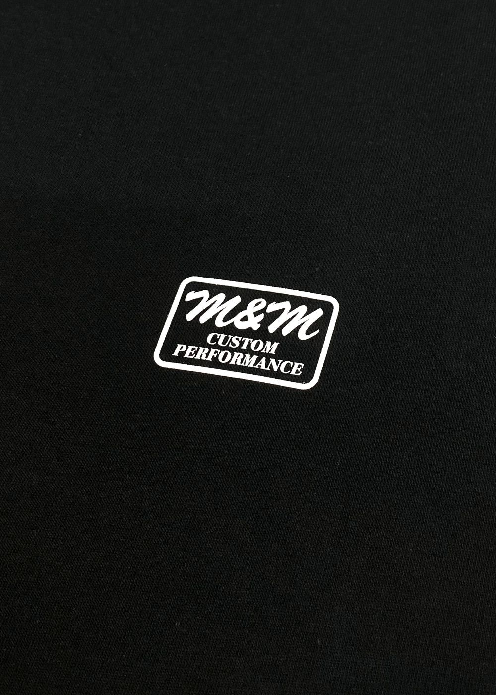 【ラスト1点】PRINT TEE (BLACK) / ロゴ プリント Tシャツ