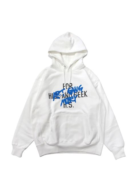 ×SKOLOCT HOODED SWEATSHIRT (WHITE) / スコロクト コラボスウェットパーカー