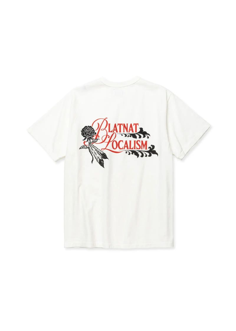 BINDER NECK R&F VINTAGE T-SHIRT ＜NATURALLY PAINT DESIGN＞ (WHITE) / ×ナチュラリーペイント コラボ Tシャツ