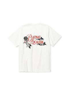 BINDER NECK R&F VINTAGE T-SHIRT ＜NATURALLY PAINT DESIGN＞ (WHITE) / ×ナチュラリーペイント コラボ Tシャツ