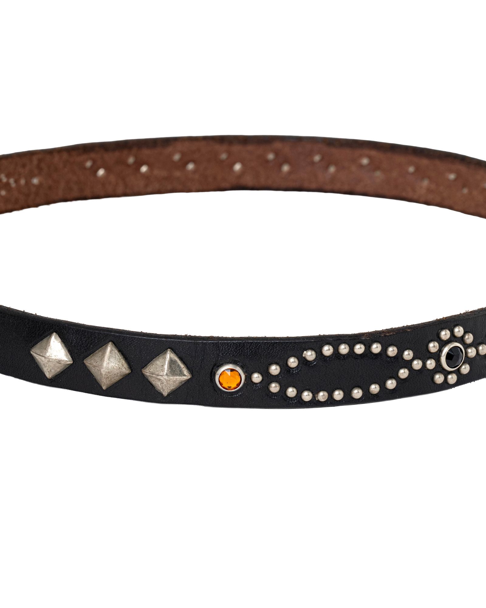 EXCLUSIVE STUDS BELT "HTC" (BLACK) / HTC コラボ スタッズレザーベルト