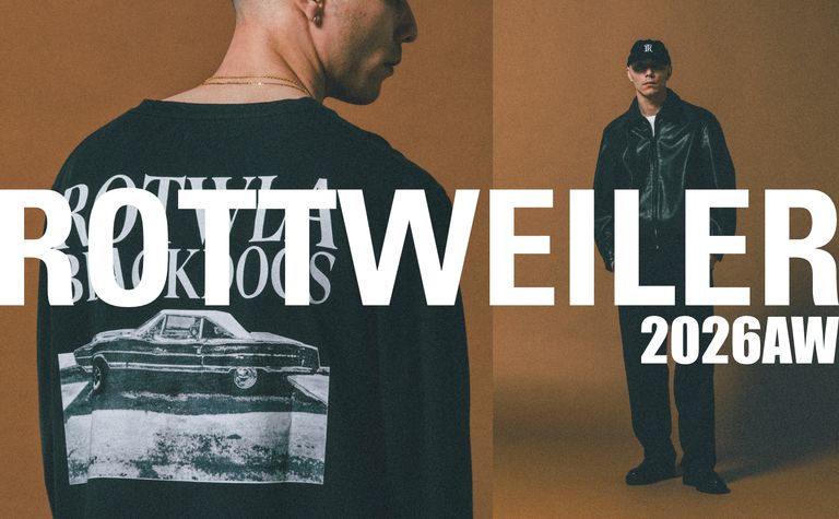 ROTTWEILER 2026 AUTUMN&WINTER / WEB先行予約のお知らせ。