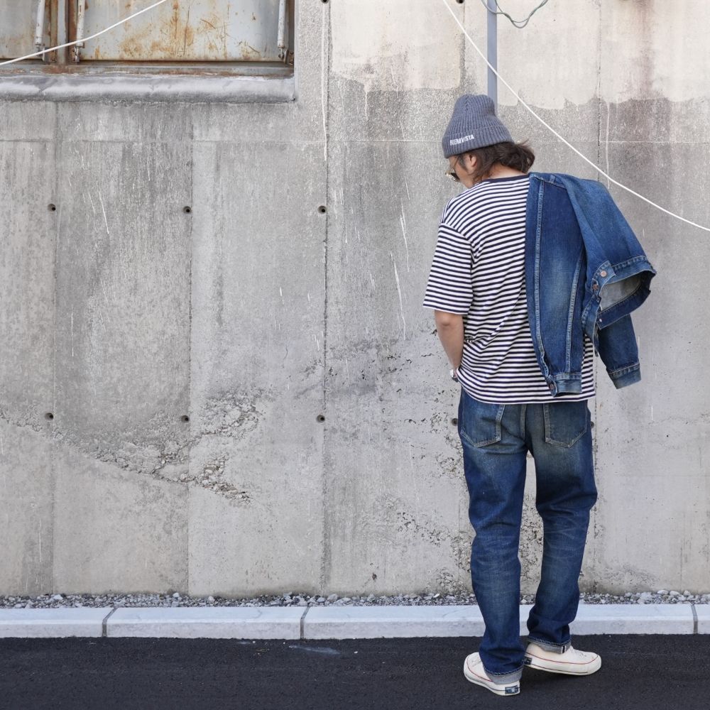 L.Straight 5pocket USD (USD) / ストレート ユーズド デニムパンツ