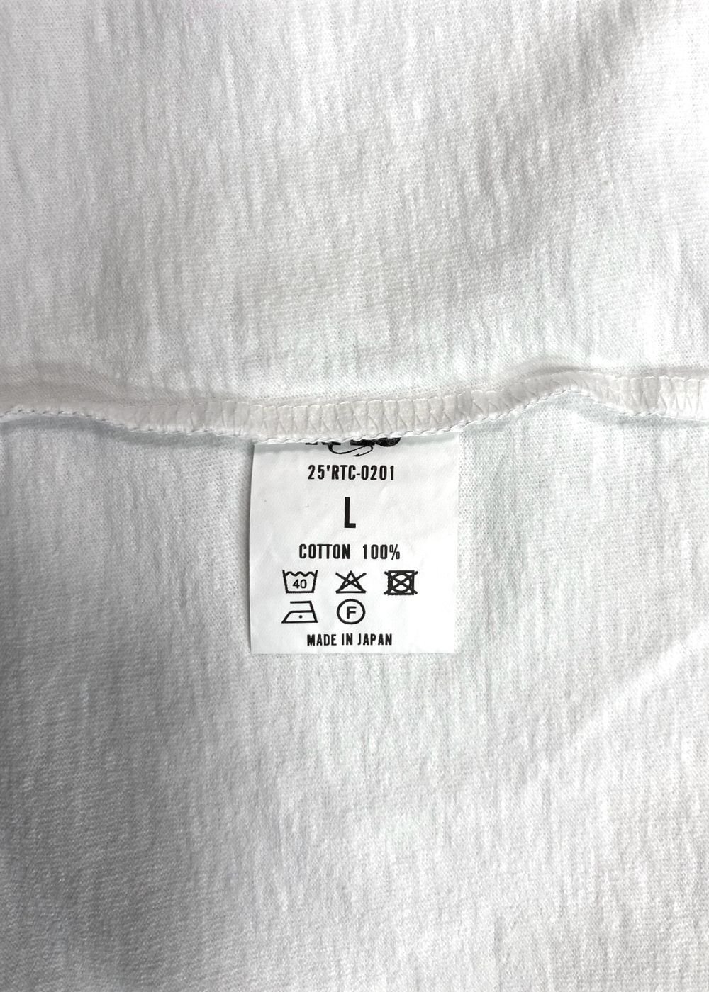 CIRCLE POCKET L/S TEE (WHITE) / サークル ポケット ロング Tシャツ
