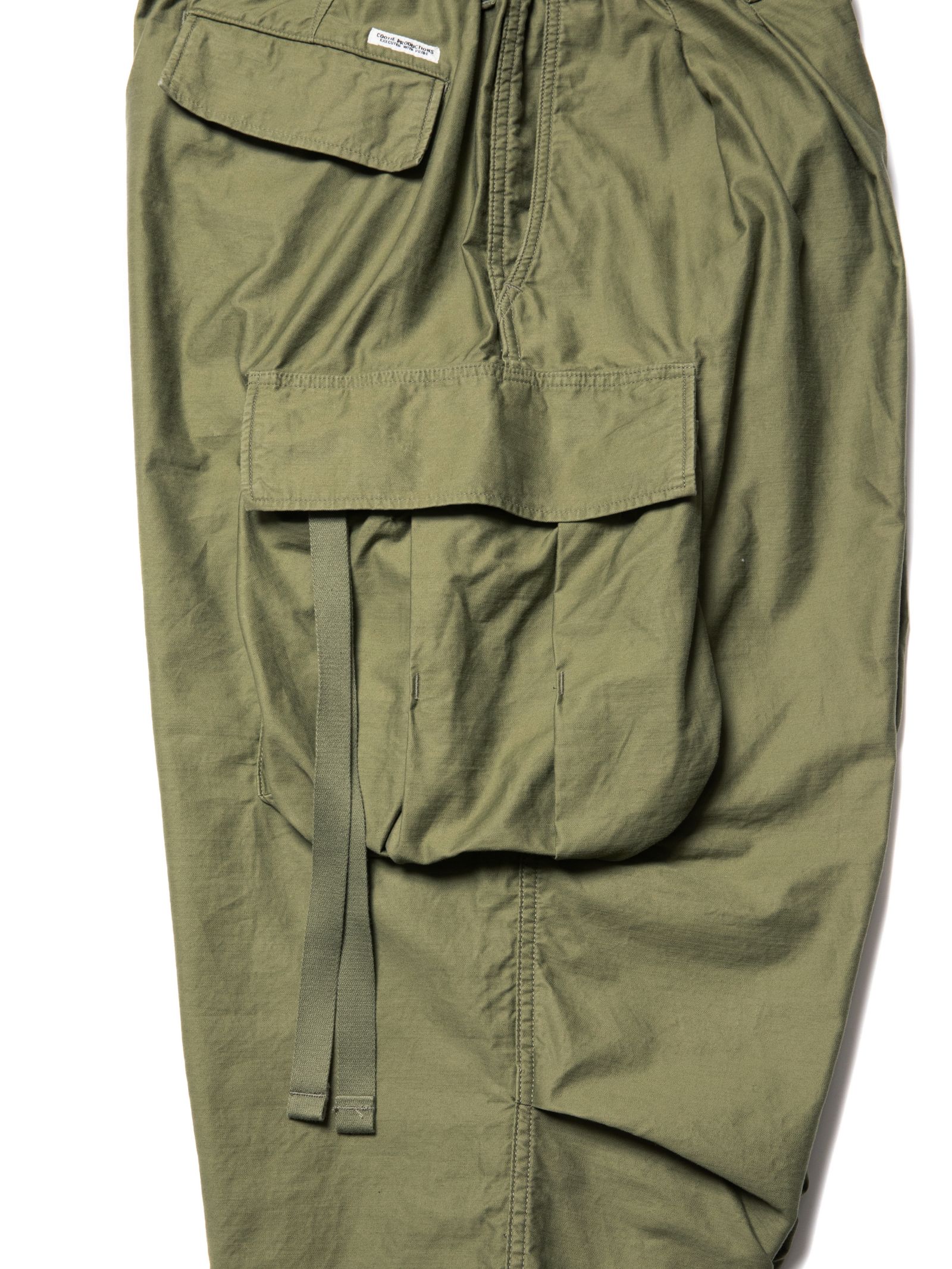 COOTIE / BACK SATIN ERROR FIT CARGO EASY PANTS 大変ご好評頂いて