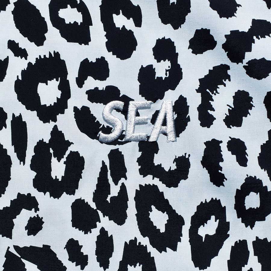 ×WDS Lips Leopard Print Open Collar SH (LGR) / ウィンダンシー コラボ レオパードリップ シャツ / セットアップ可能