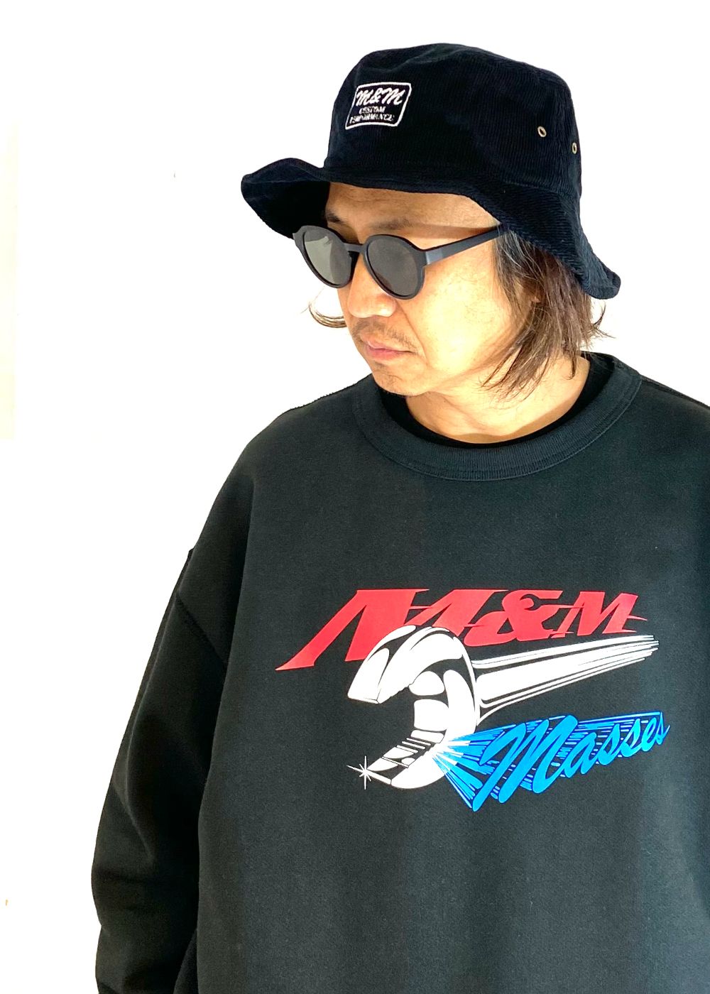 CORDUROY BUCKET HAT (BLACK) / コーデュロイ バケット ハット
