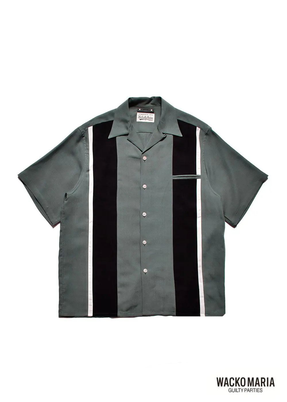 × WACKOMARIA Shirt (GRY) / ワコマリア コラボ シャツ