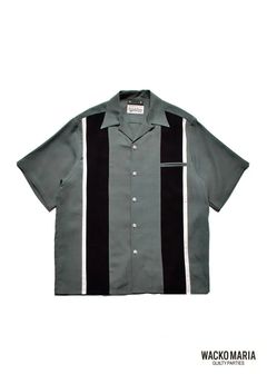 × WACKOMARIA Shirt (GRY) / ワコマリア コラボ シャツ