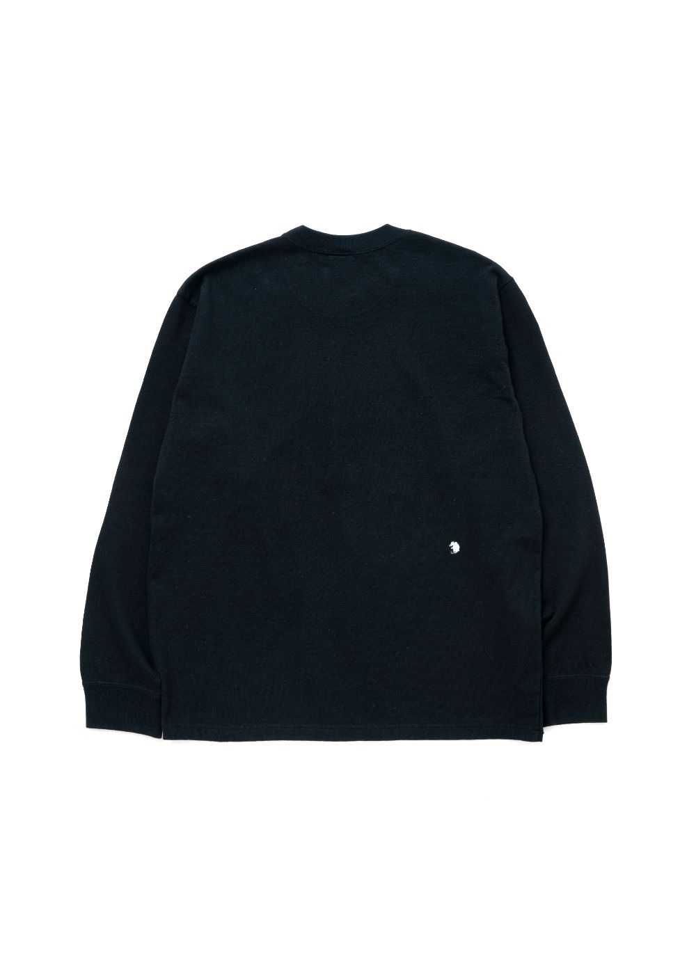 EMBLEM LOGO L/S TEE (BLACK) / エンブレム ロング Tシャツ