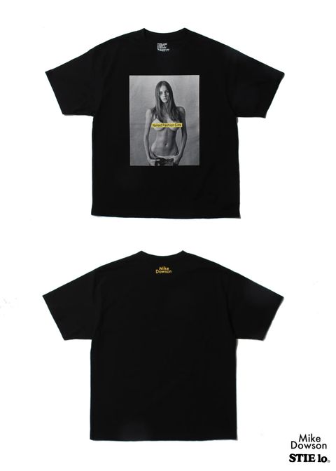Stie-lo × Mike Dowson T-SH (BLACK) / ×スティーロ×マイク・ドーソン コラボフォトT