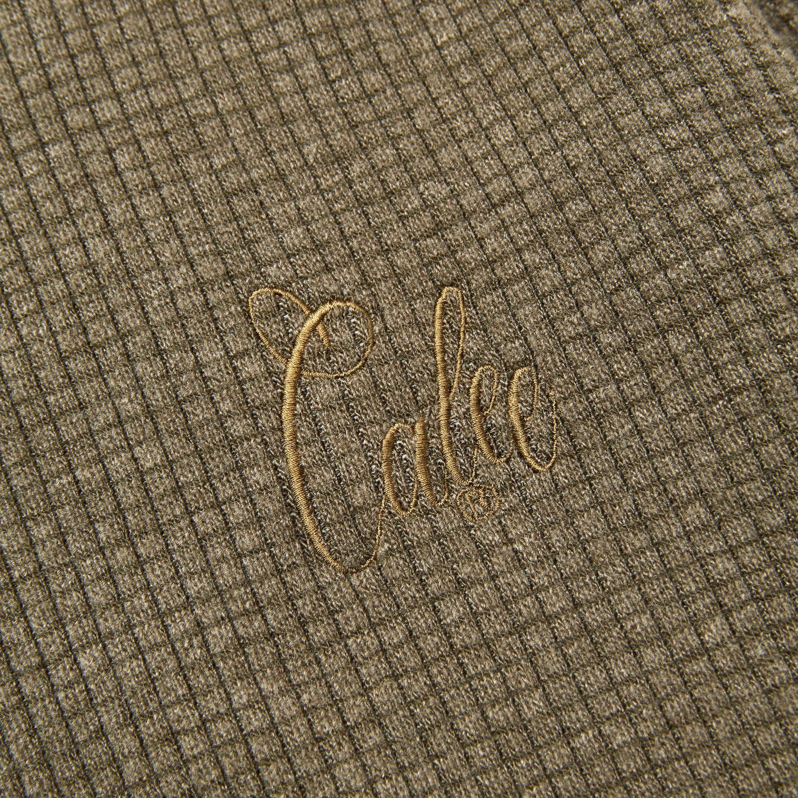 WAFFLE L/S CS (KHAKI) / ワッフル カットソー