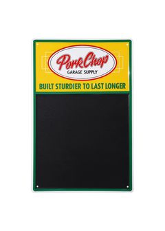 METAL FRAME CHALKBOARD (YELLOW) / メタルフレームチョークボード