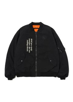 ×MASSES MA-1 JACKET (BLACK) / マシス コラボレーション MA-1