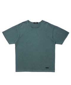 PIGMENT CUT OFF TEE (GREEN) /  オリジナル カットオフ Tシャツ