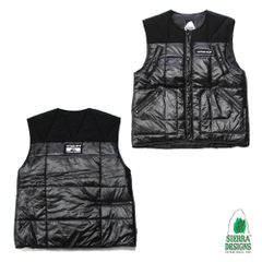 × SIERRA DESIGNS CAPTAIN'S VEST (BLACK) / シエラデザインズ コラボパフベスト