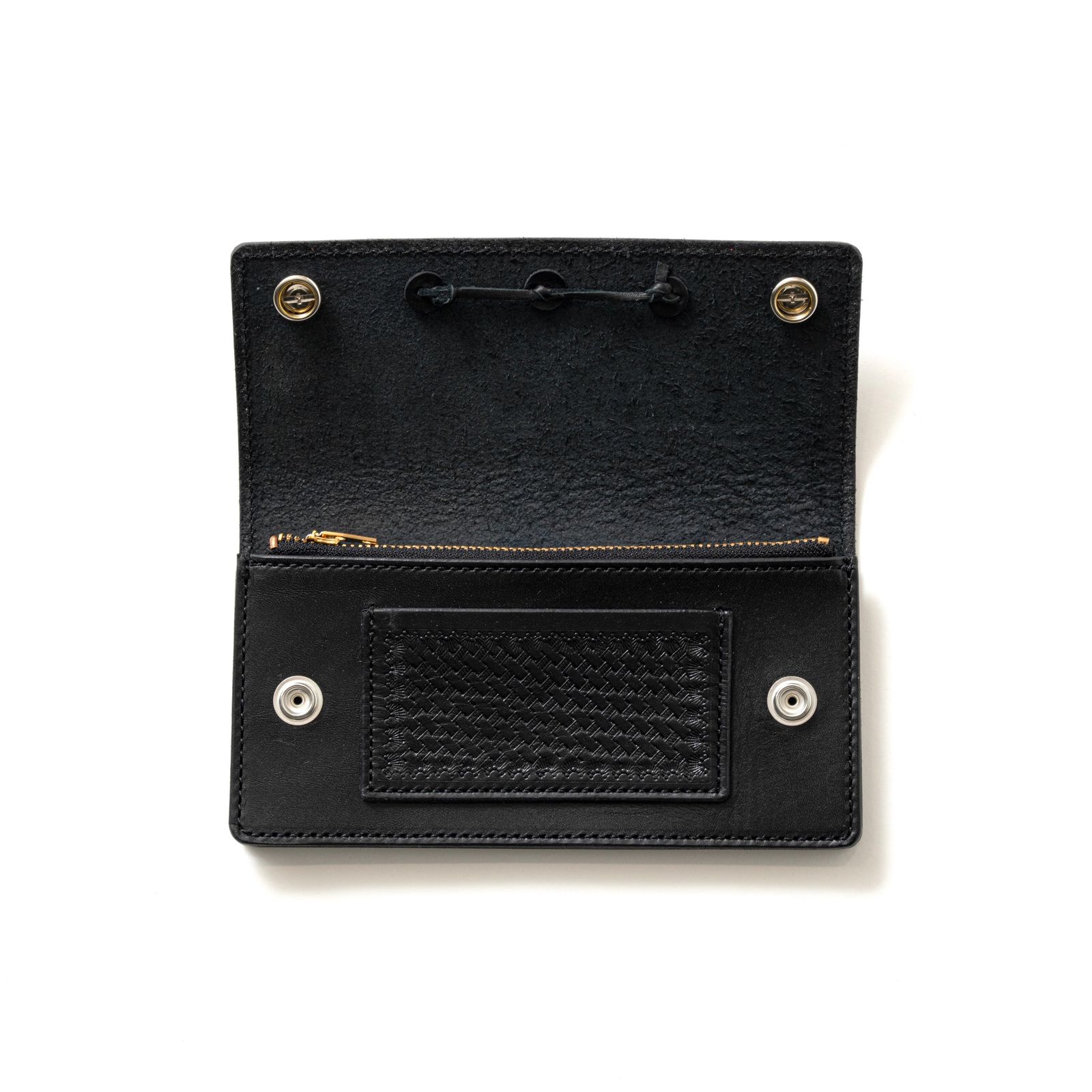 RATSxBINGO BROTHERS 5CONCHO WALLET (SILVER925) / ビンゴブラザーズ コラボ レザーウォレット