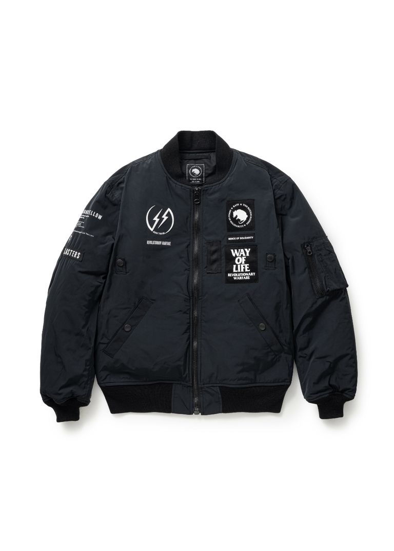 RATS 新作販売告知 / 各種グラフィックを載せた豪華仕様のMA-1が登場。