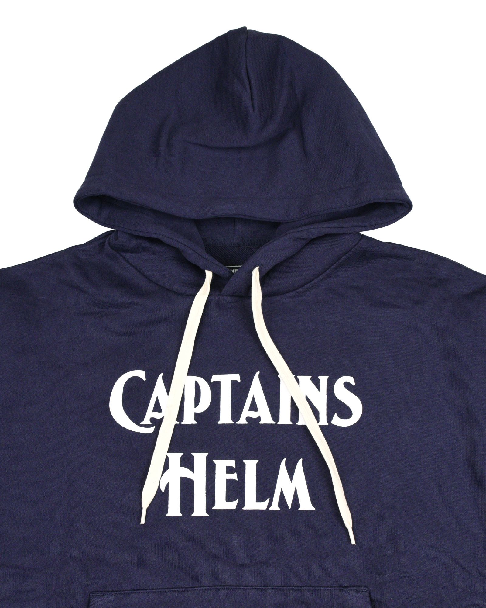 CLASSIC LOGO HOODIE (NAVY) / ロゴ プリント スウェット パーカー
