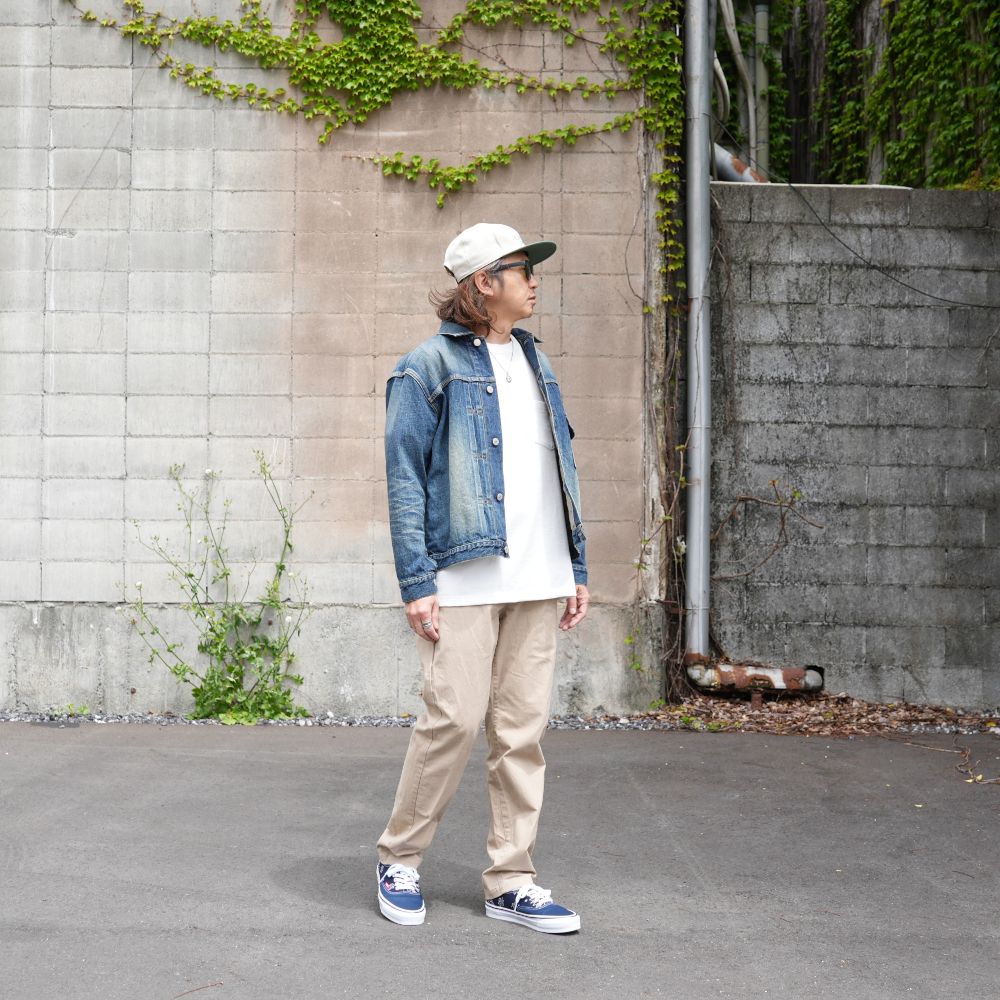 1st TYPE DENIM JACKET ＜USED＞ (USED INDIGO BLUE) / 1st タイプ ユーズド デニム ジャケット