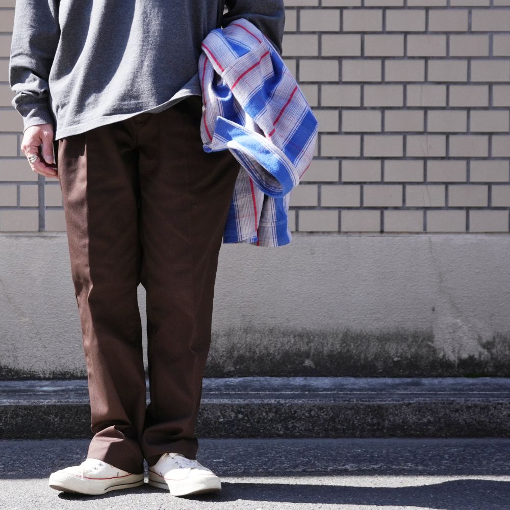 【ラスト1点】Work Slacks (BROWN) / ワーク スラックス