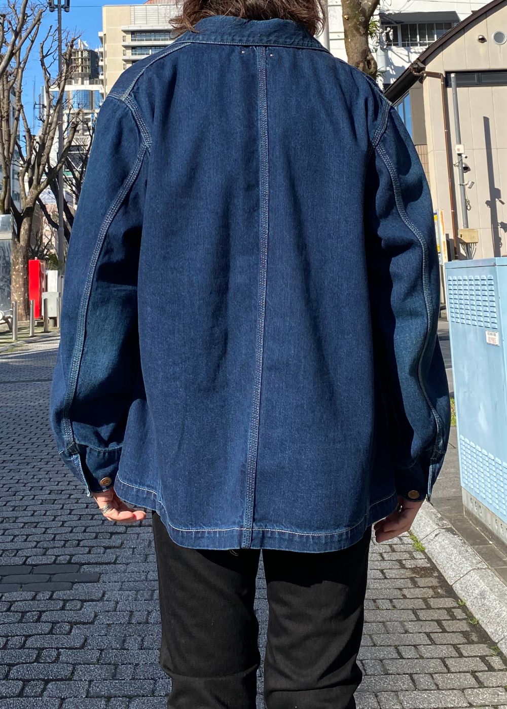 Denim Engineer JKT  (USD) / ユーズド デニム カバーオール