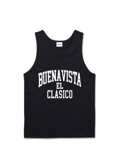 BV college tanc (BLACK) / カレッジ ロゴ タンクトップ